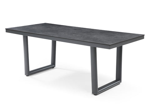 Image of Whiteline Doris Outdoor Dining Table DT1836-DGRY