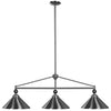 RAM 54" 3 SHADE BILLIARD FIXTURE EMP-B54 ST