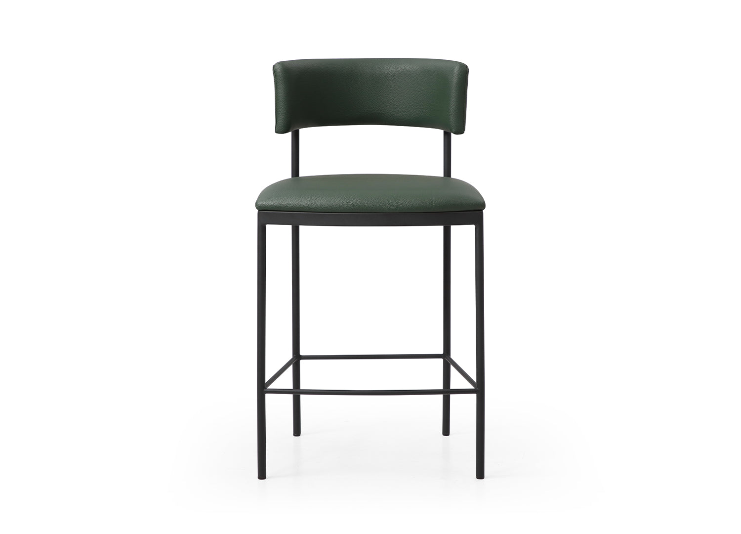 Whiteline Envie Counter Stool BS1821P-GRN - Vip Game Room