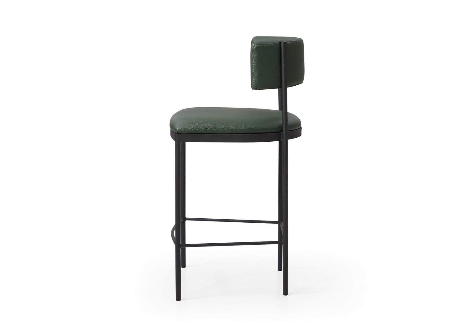 Whiteline Envie Counter Stool BS1821P-GRN - Vip Game Room