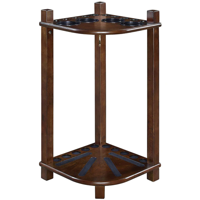 RAM FLOOR CUE RACK-SQUARE LEG - Vip Game Room