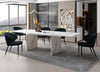 Whiteline Georgia Extendable Dining Table DT1930-WHT