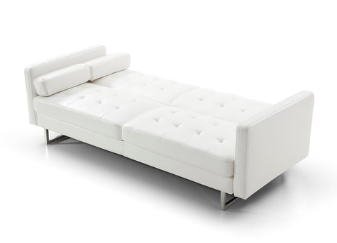 Image of Whiteline Giovanni Sofa Bed Faux Leather SO1195P