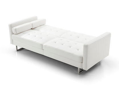 Whiteline Giovanni Sofa Bed Faux Leather SO1195P