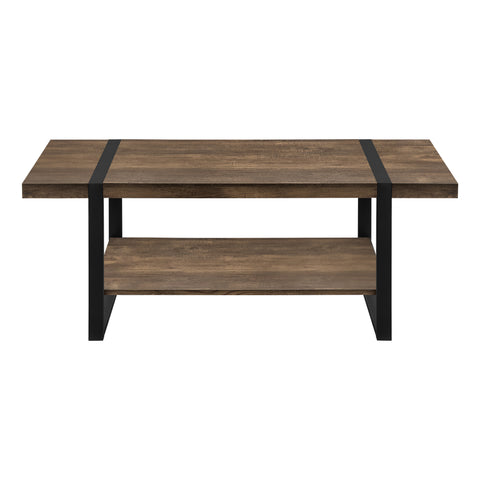 Image of Monarch Specialties Coffee Table 48"L Brown Laminate I 2850