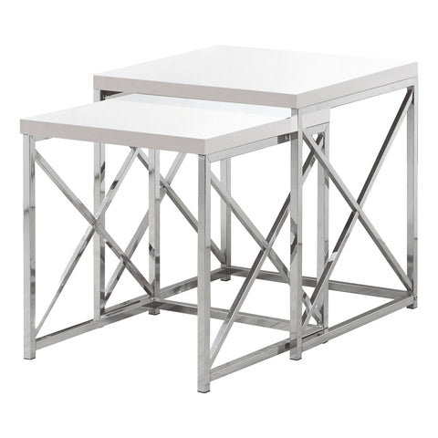 Image of Monarch Specialties Nesting Table, Set Of 2