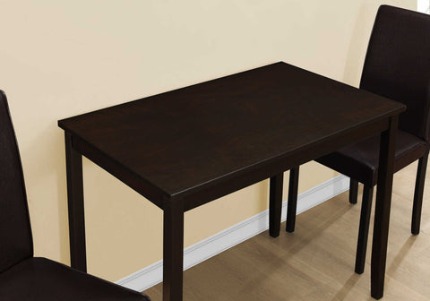 Image of Monarch Specialties Dining Table Set, 3pcs Set, Small, 39" I 1015