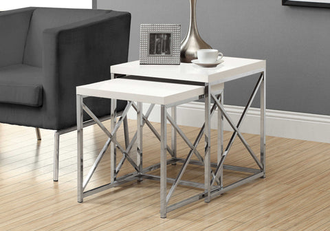 Image of Monarch Specialties Nesting Table, Set Of 2