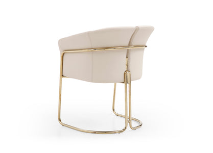 Whiteline Jolie Dining Armchair DAC1923-BEI