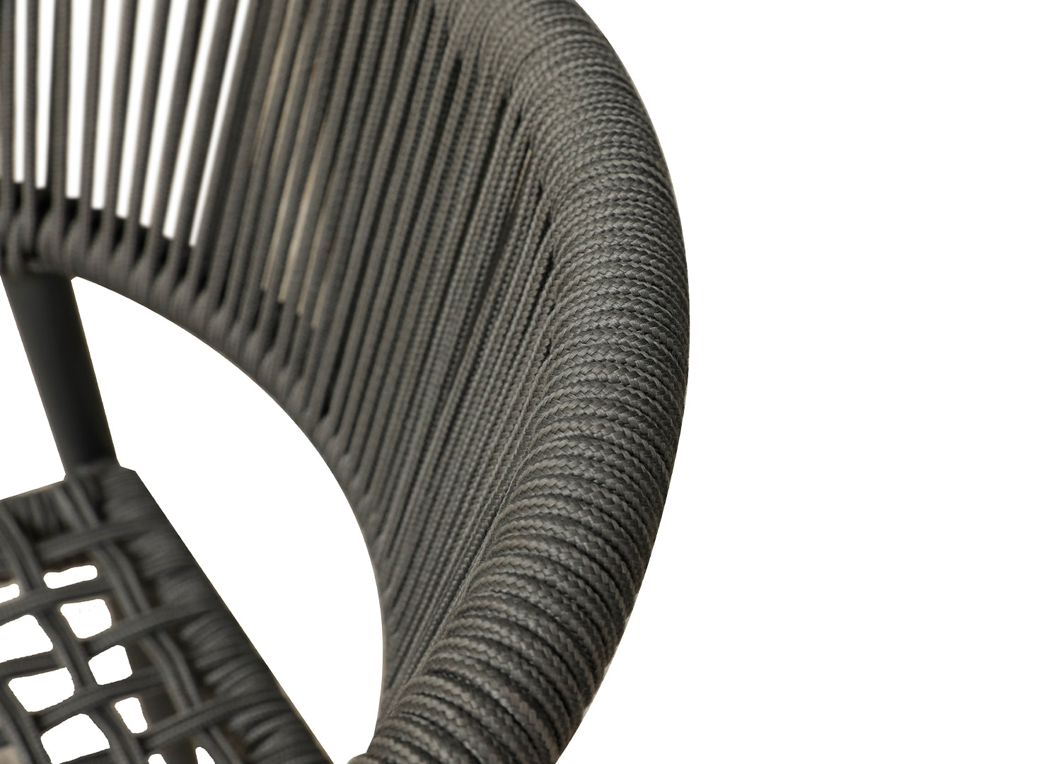 Whiteline Leyla Outdoor Dining Armchair DAC1677-GRY - Vip Game Room