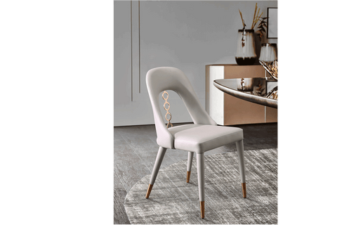 Image of Whiteline Liza Dining Chair DC1710P