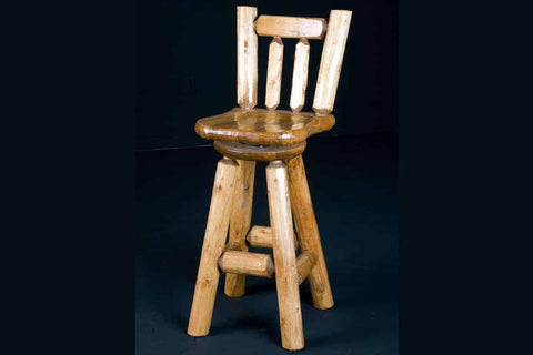 Image of Viking Log - Log Bar Stool Non-Stock