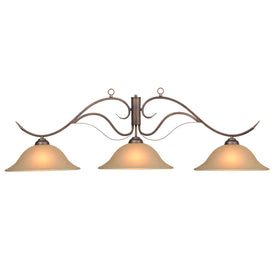 RAM 3 SHADE MONACO FIXTURE OIL RUBBED BRONZE MON-B56 ORB - Vip Game Room