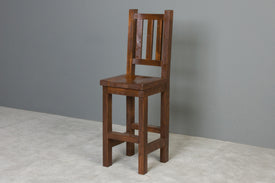 Viking Log Barnwood Pub Chair (non-stock) - Vip Game Room