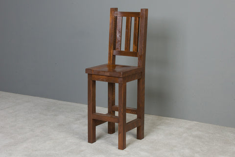 Image of Viking Log Barnwood Pub Chair (non-stock)