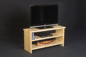 Viking Log Northwoods Open TV Stand Non-Stock 24"H x 48"W x 16"D - Vip Game Room