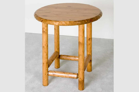 Image of Viking Log Log Pub Table 42"H x 36" Diameter