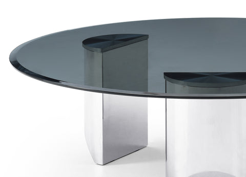 Image of Whiteline Naomi Coffee Table CT1934-SLV