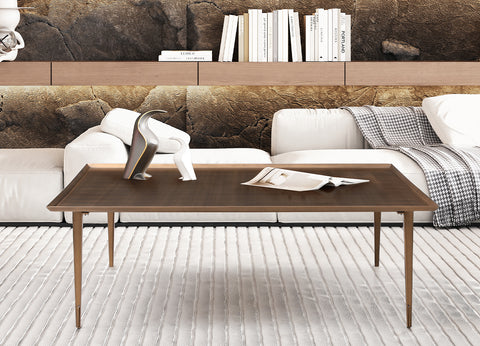 Image of Whiteline Nia Coffee Table CT1882-BRZ