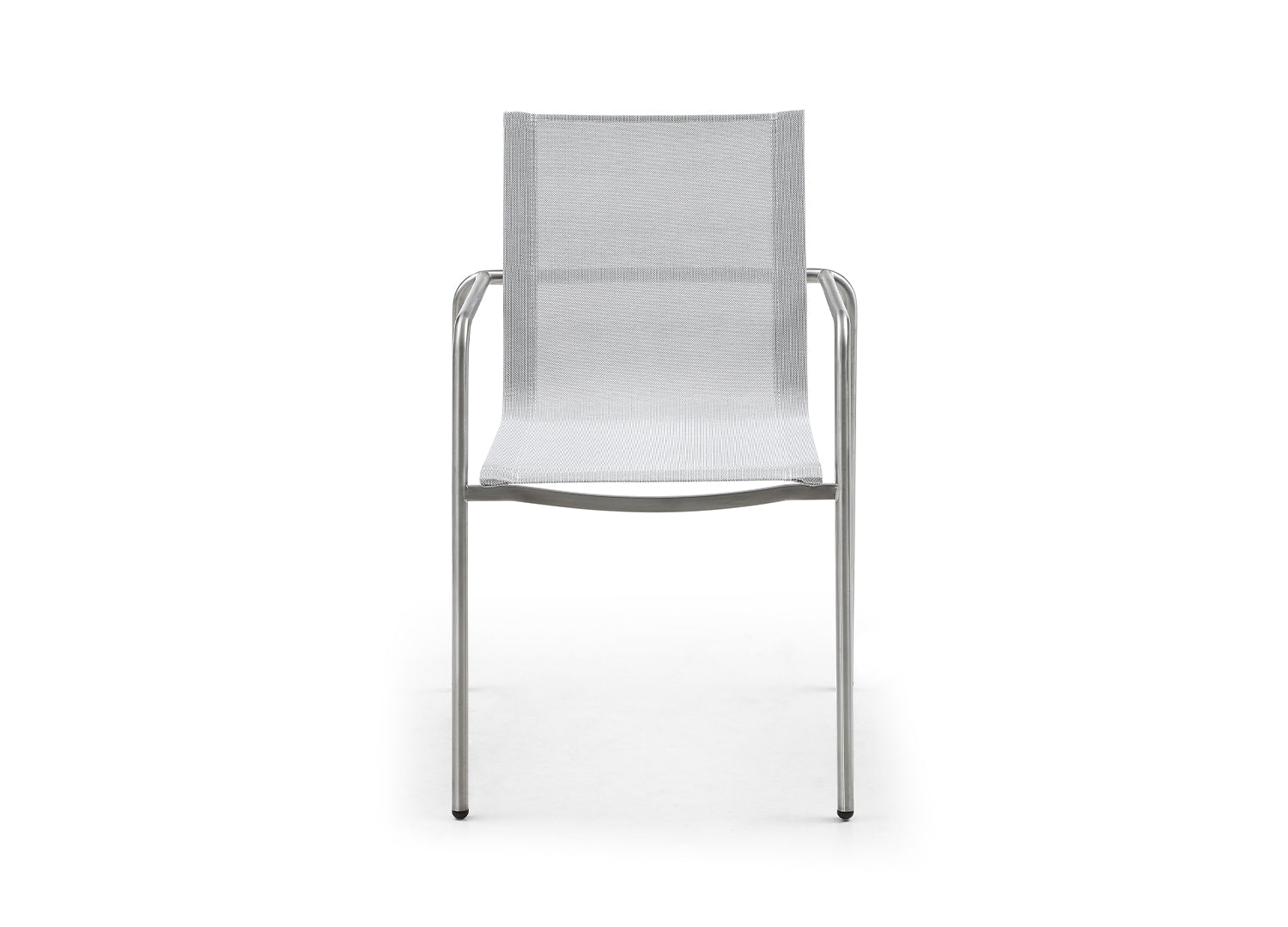 Whiteline Paola Outdoor Dining Armchair DAC1924-LGRY - Vip Game Room