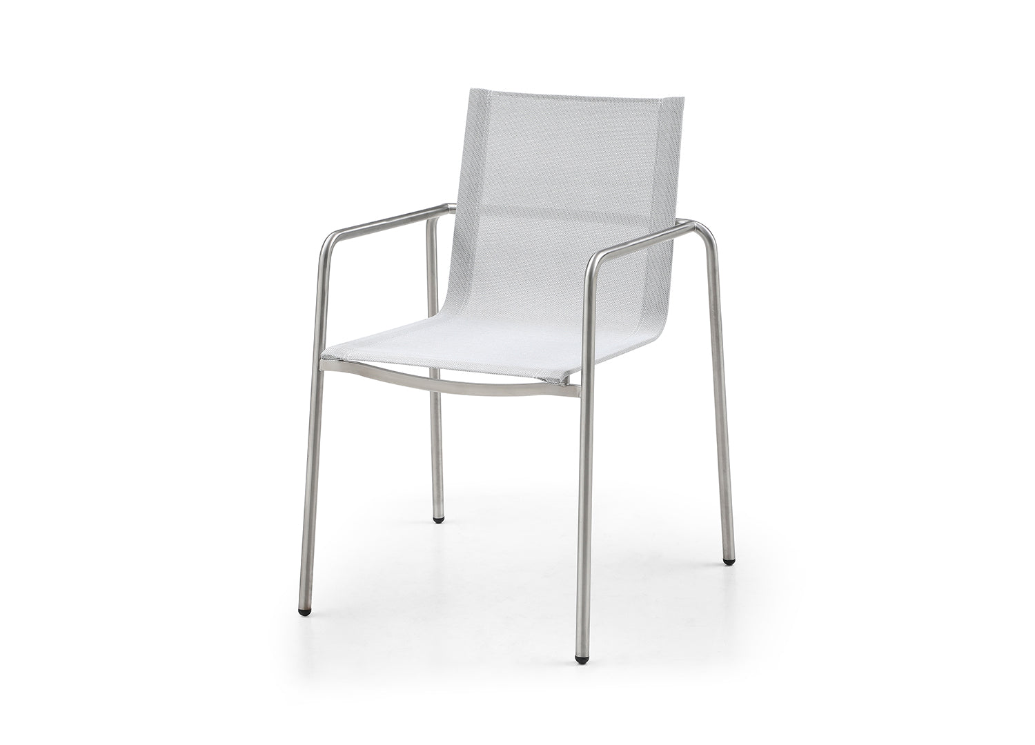 Whiteline Paola Outdoor Dining Armchair DAC1924-LGRY - Vip Game Room