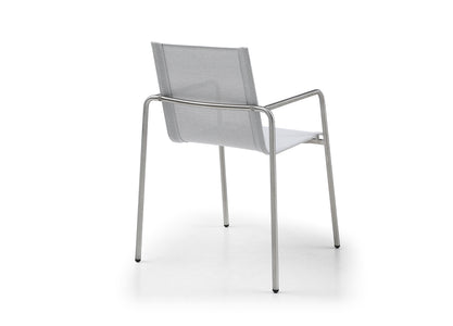 Whiteline Paola Outdoor Dining Armchair DAC1924-LGRY