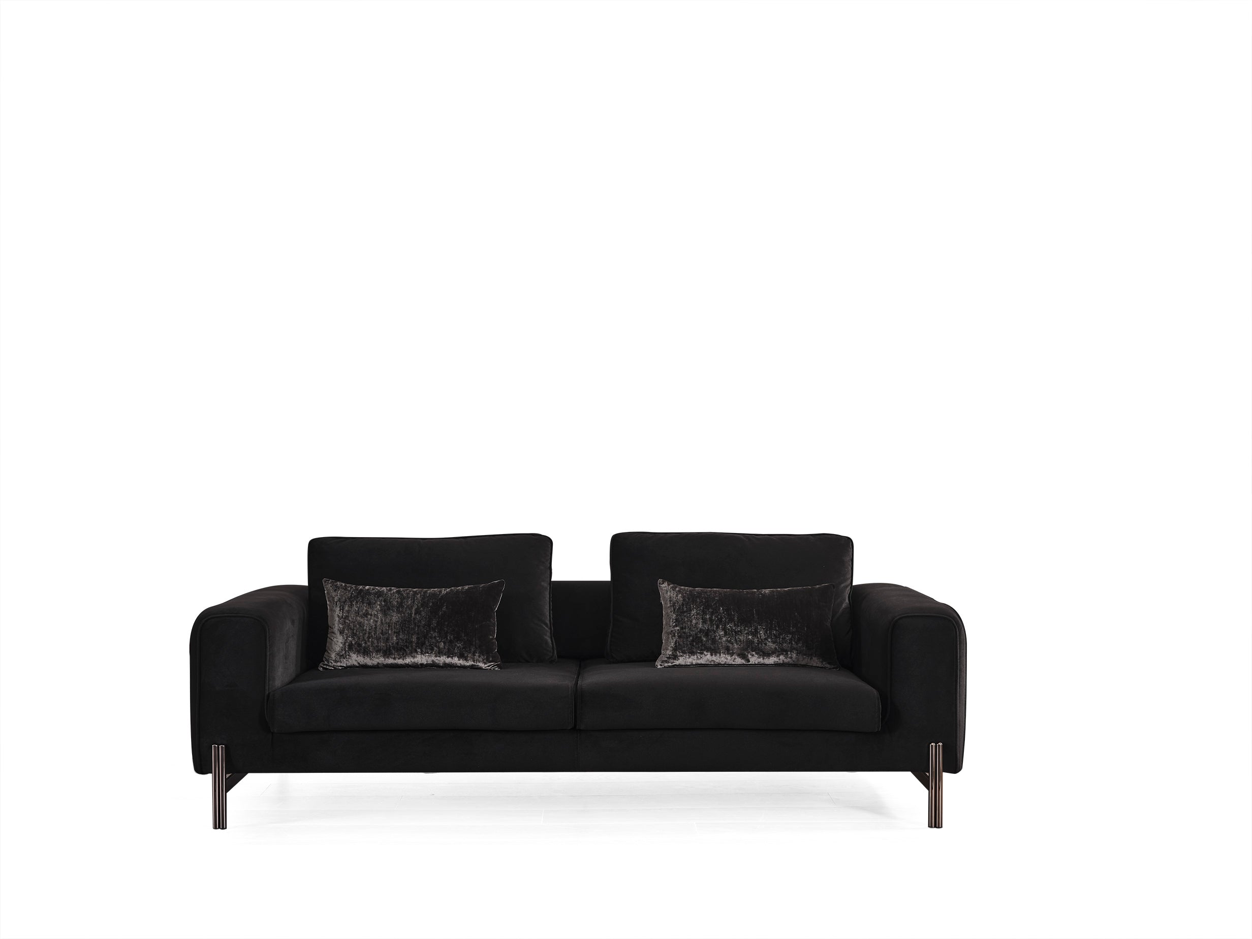 Whiteline Favori Sofa SO1840-BLK - Vip Game Room
