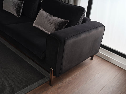 Image of Whiteline Favori Sofa SO1840-BLK