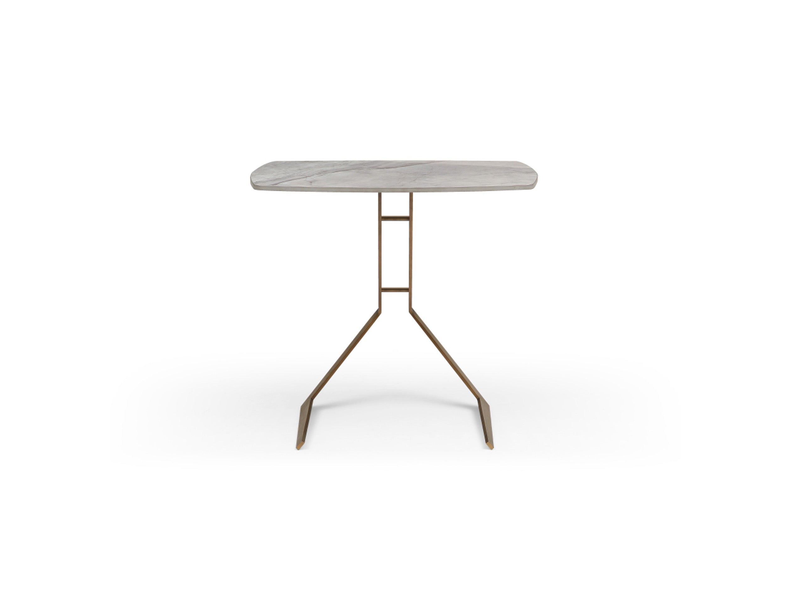 Whiteline Katy Side Table ST1879-LGRY - Vip Game Room