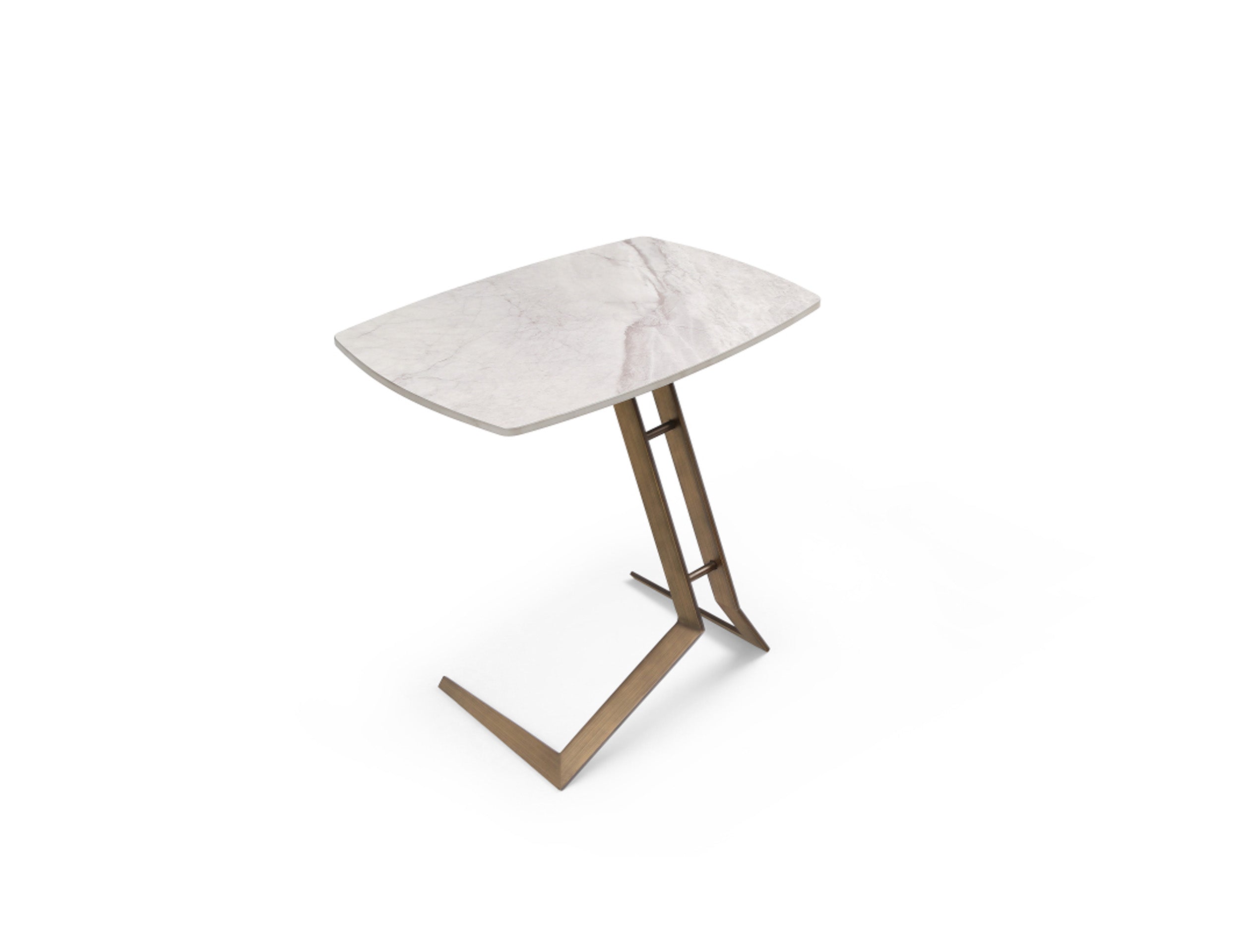 Whiteline Katy Side Table ST1879-LGRY - Vip Game Room