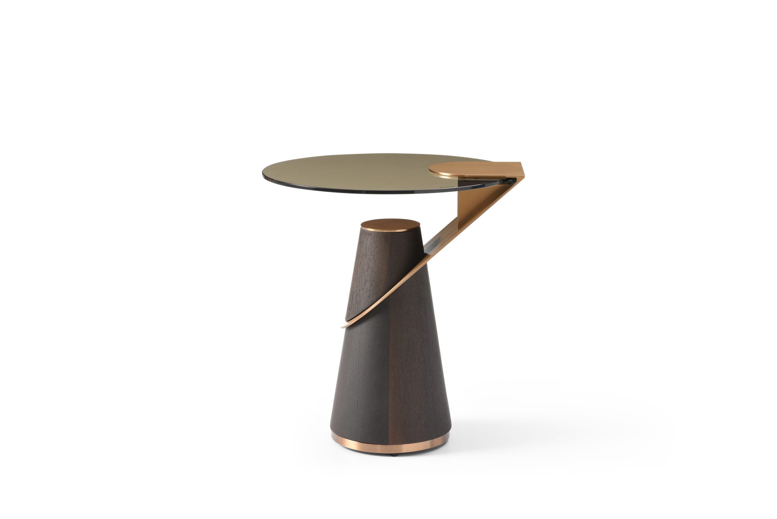 Whiteline Zaria Side Table ST1896-BLK - Vip Game Room