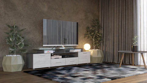 Image of Maxima House EVORA modern TV Stand for TV's up to 65"