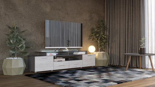 Maxima House EVORA modern TV Stand for TV's up to 65"