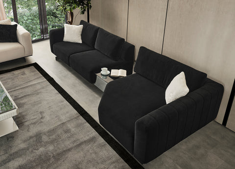 Image of Whiteline Vision Modular Sofa SO1839-BLK