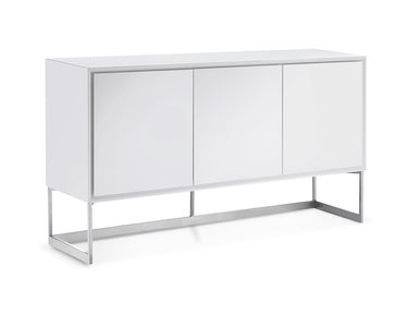 Whiteline Fiona Buffet White SB1404-WHT