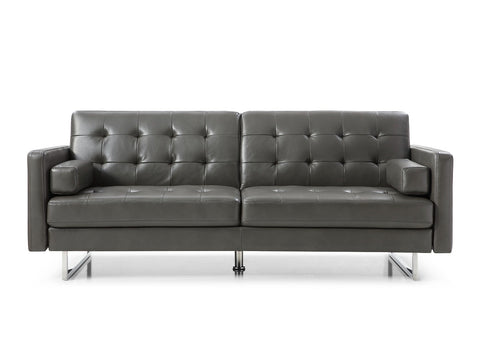 Image of Whiteline Giovanni Sofa Bed Faux Leather SO1195P