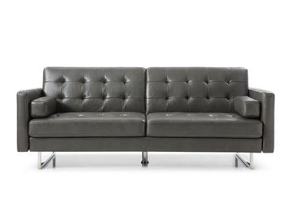 Whiteline Giovanni Sofa Bed Faux Leather SO1195P