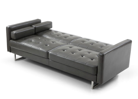 Image of Whiteline Giovanni Sofa Bed Faux Leather SO1195P