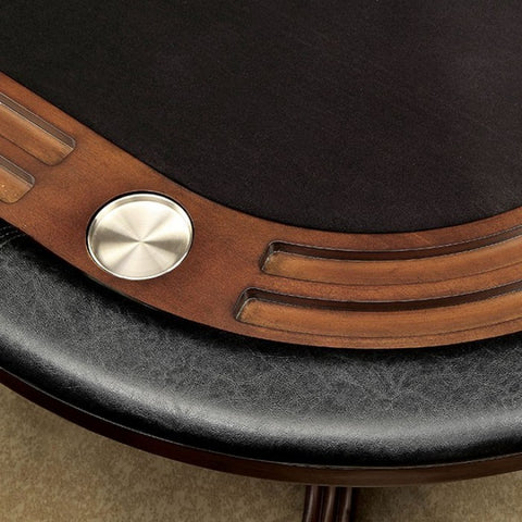 Image of Furniture of America Dyeson Contemporary Oval Game Table