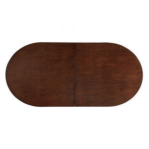 Furniture of America Dyeson Contemporary Oval Game Table