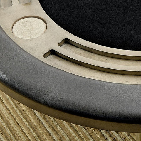 Image of Furniture of America Dyeson Contemporary Oval Game Table