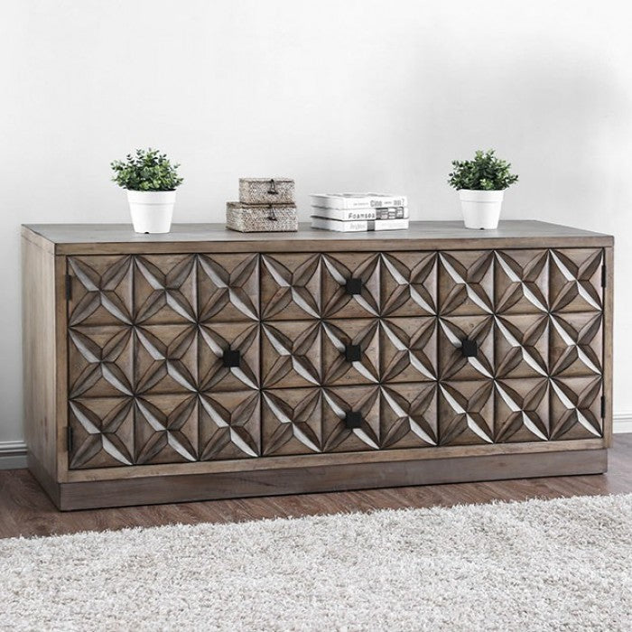 Furniture of America Yvan Transitional 64-Inch TV Stand IDF-5393-TV - Vip Game Room