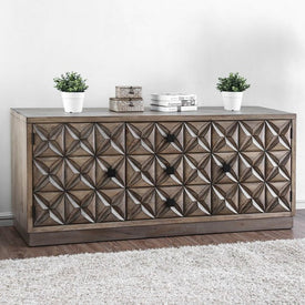 Furniture of America Yvan Transitional 64-Inch TV Stand IDF-5393-TV - Vip Game Room