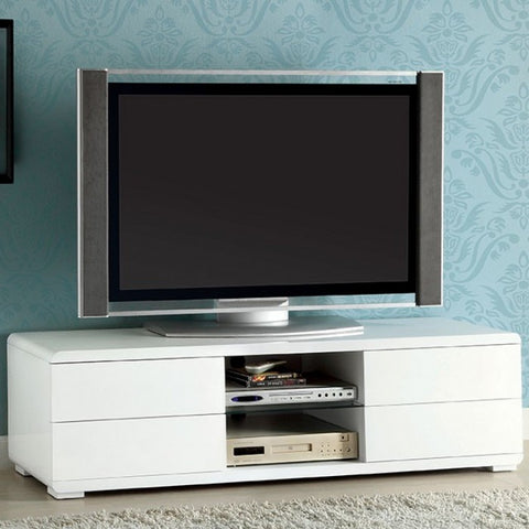 Image of Furniture of America Snyder Contemporary 59-Inch TV Stand