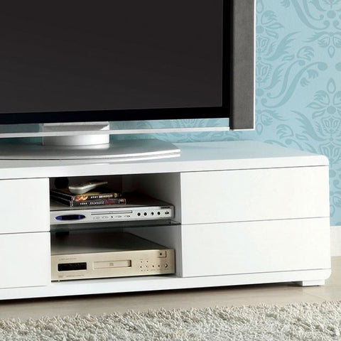 Image of Furniture of America Snyder Contemporary 59-Inch TV Stand