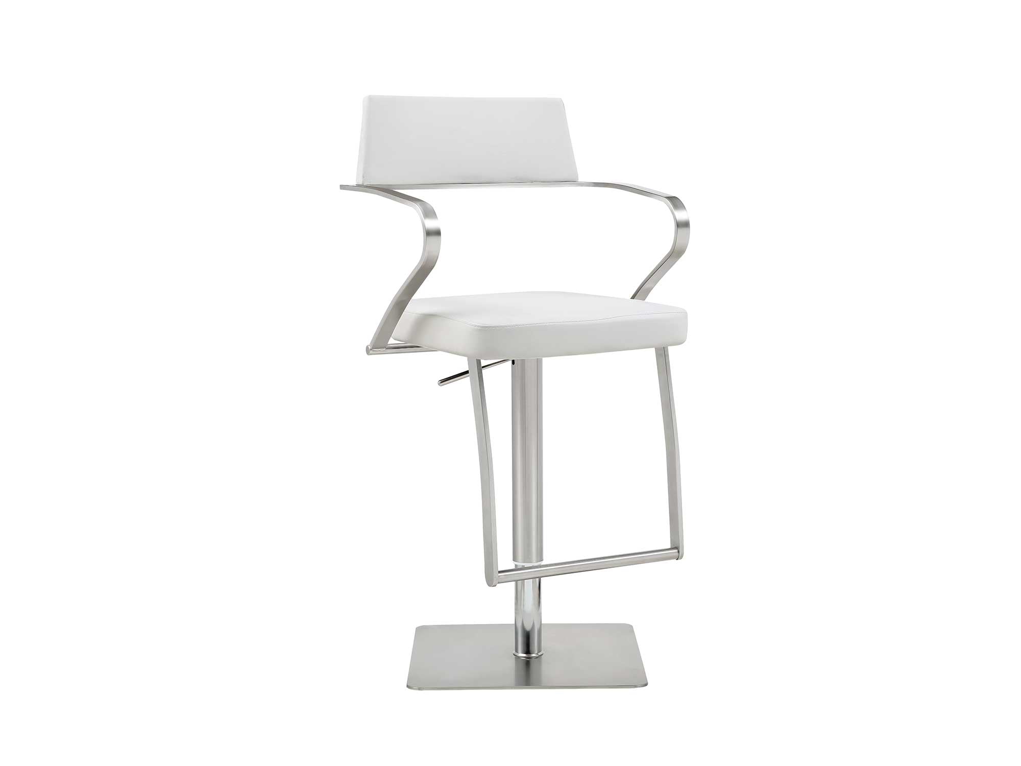 Whiteline Zuri Barstool BS1621P - Vip Game Room