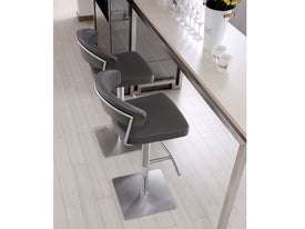 Whiteline Maureen Barstool BS1623P - Vip Game Room