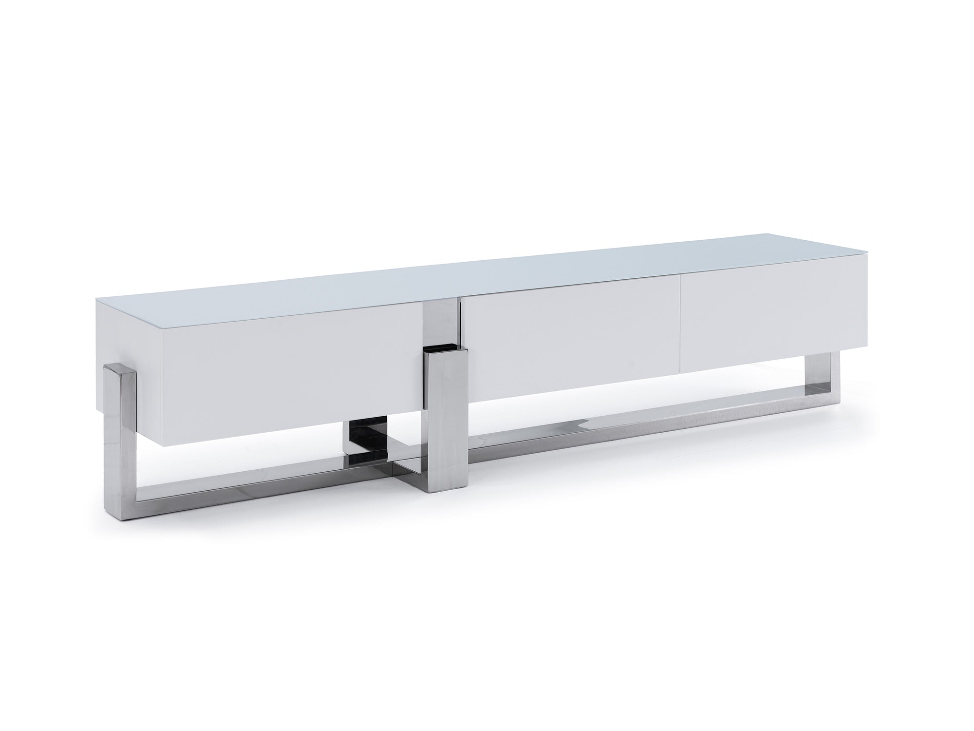 Whiteline Blake TV Unit EC1439-WHT - Vip Game Room