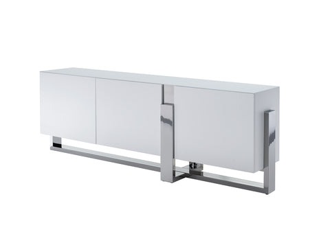 Image of Whiteline Blake Buffet SB1439-WHT