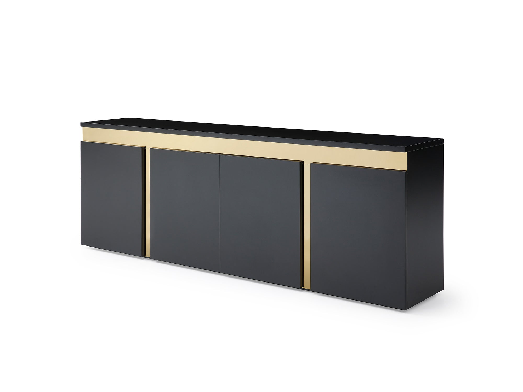 Whiteline Sumo Buffet SB1658-BLK - Vip Game Room